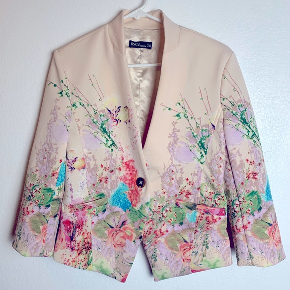 ASOS Jackets & Blazers - ASOS whimsical floral blazer